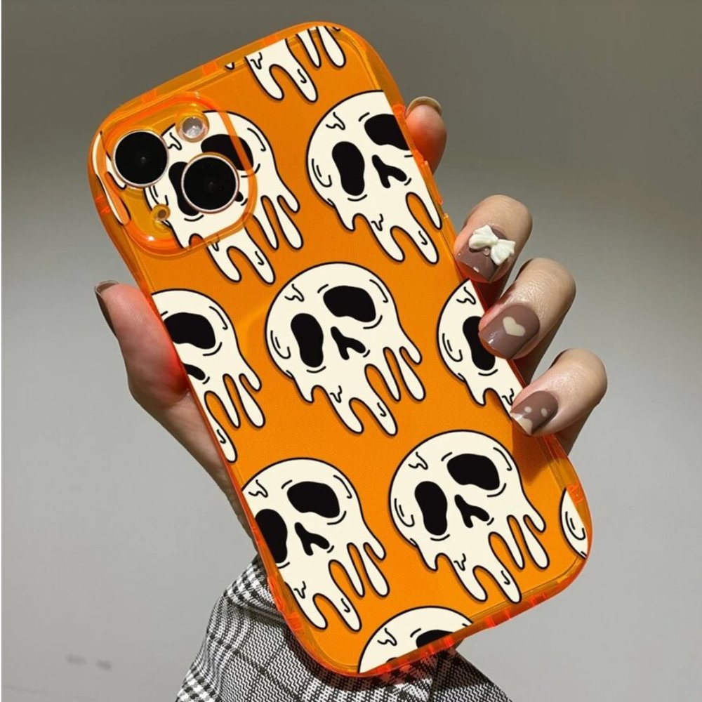 Skeleton Print Phone Cases